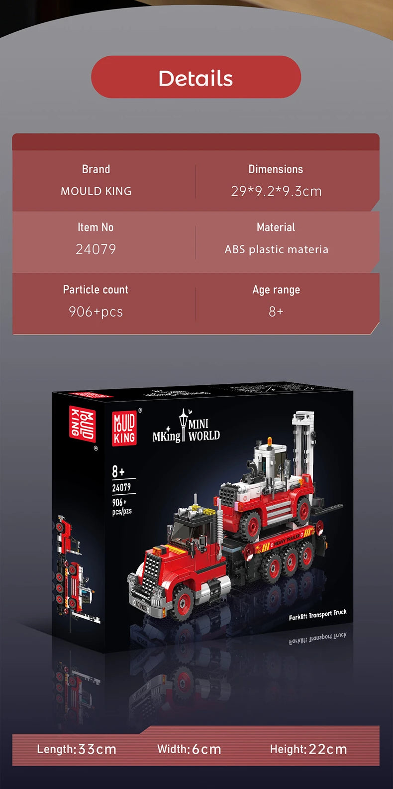 City Transporter and Forklift Truck Model