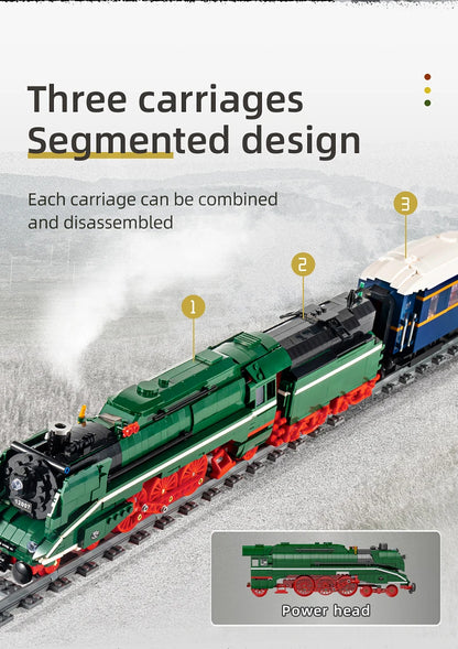 German Express Steam Locomotive Model Kit