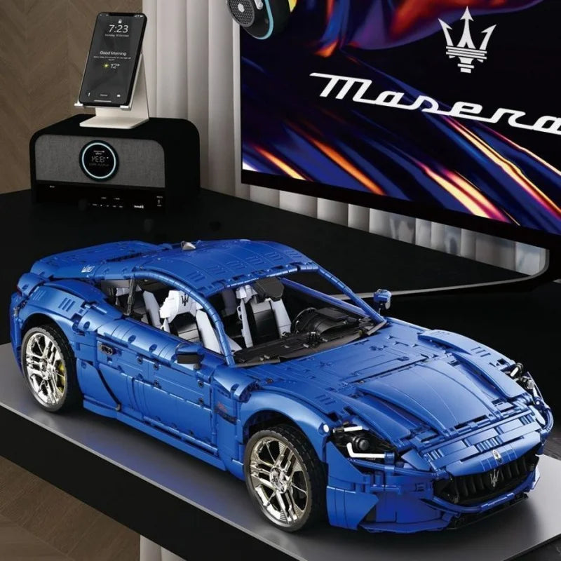 GranTurismo Maserati Bricks Model Assembling