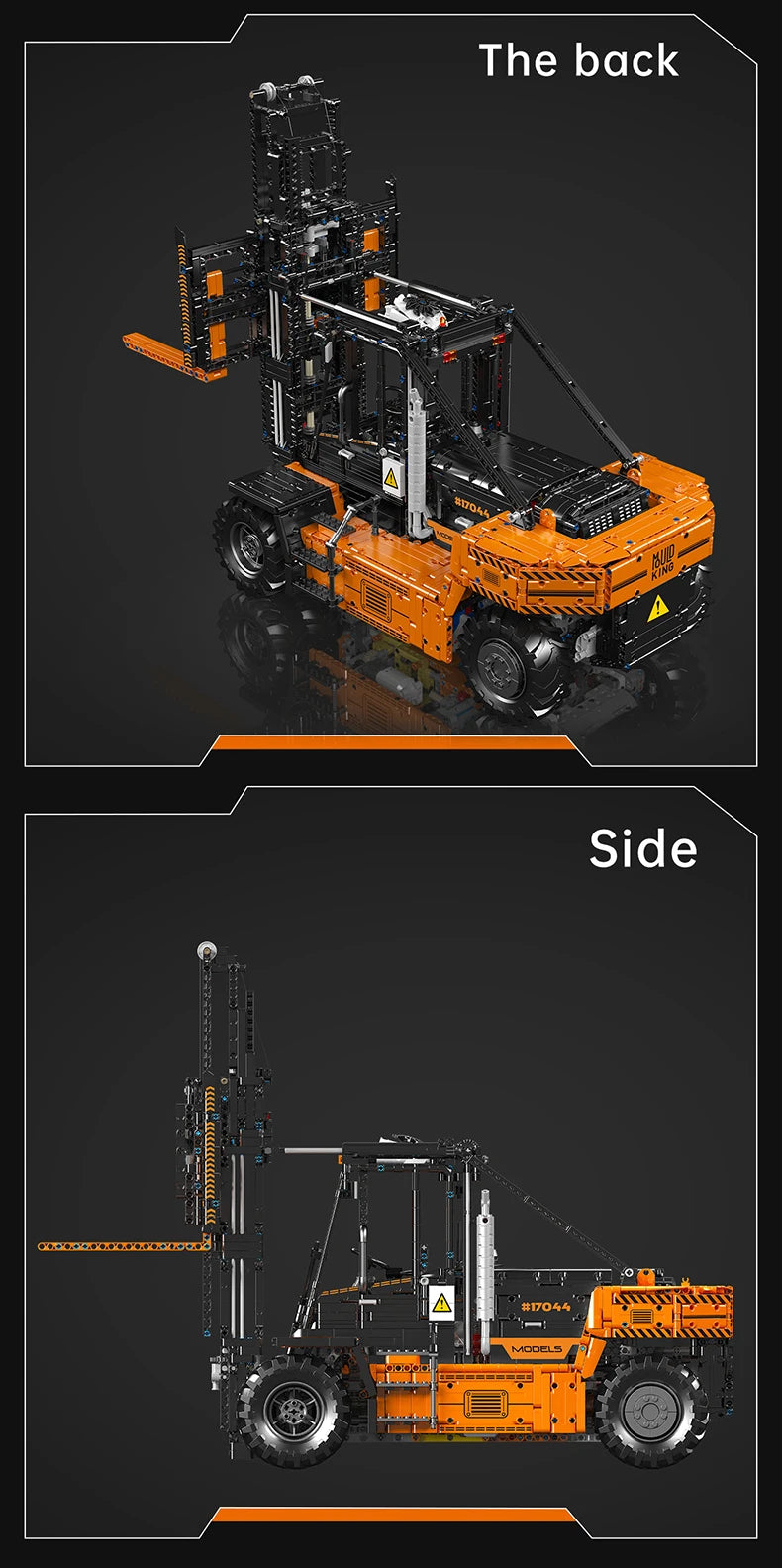 Heavy Duty Forklift Truck App-Controlled