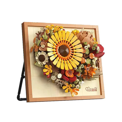 Creative Art Painting Flower Block 3D