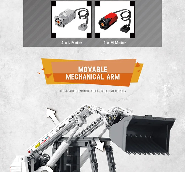 RC Bobcat Skid Steer Loader Model