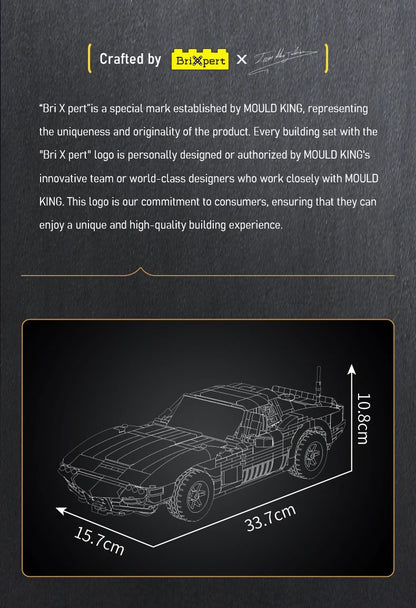 Sport Racing Technical Car Brick Set