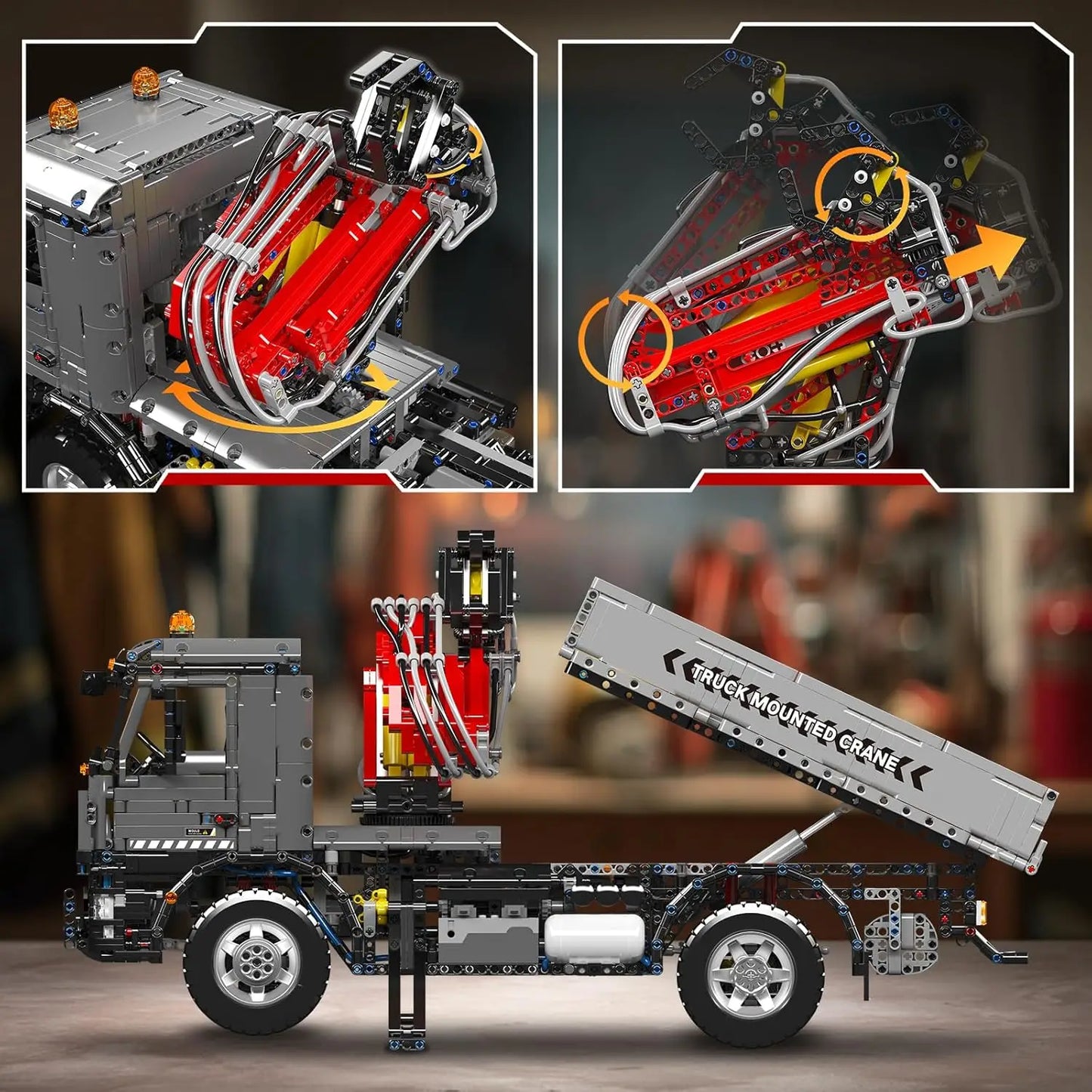 App Controlled Mobile Crane Truck