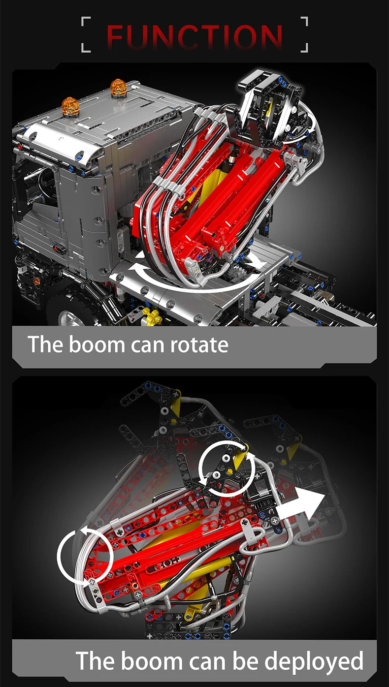 App Controlled Mobile Crane Truck