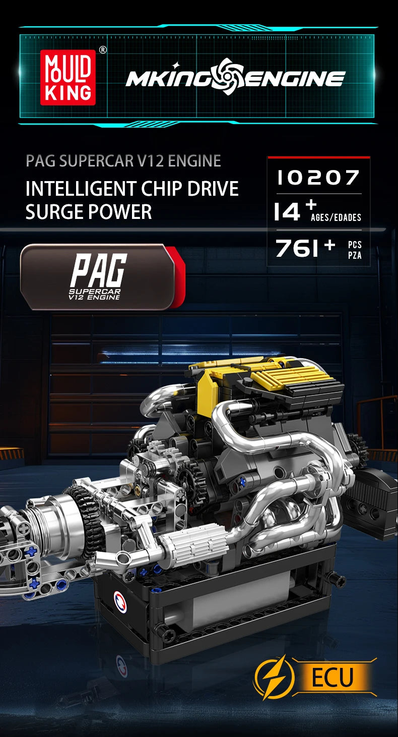Technical Car Engine Toys