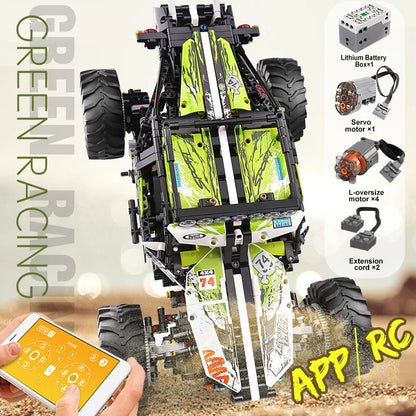 Climbing Off-Road Truck 2.4G Remote Control and App Dual Control 4x4 SUV