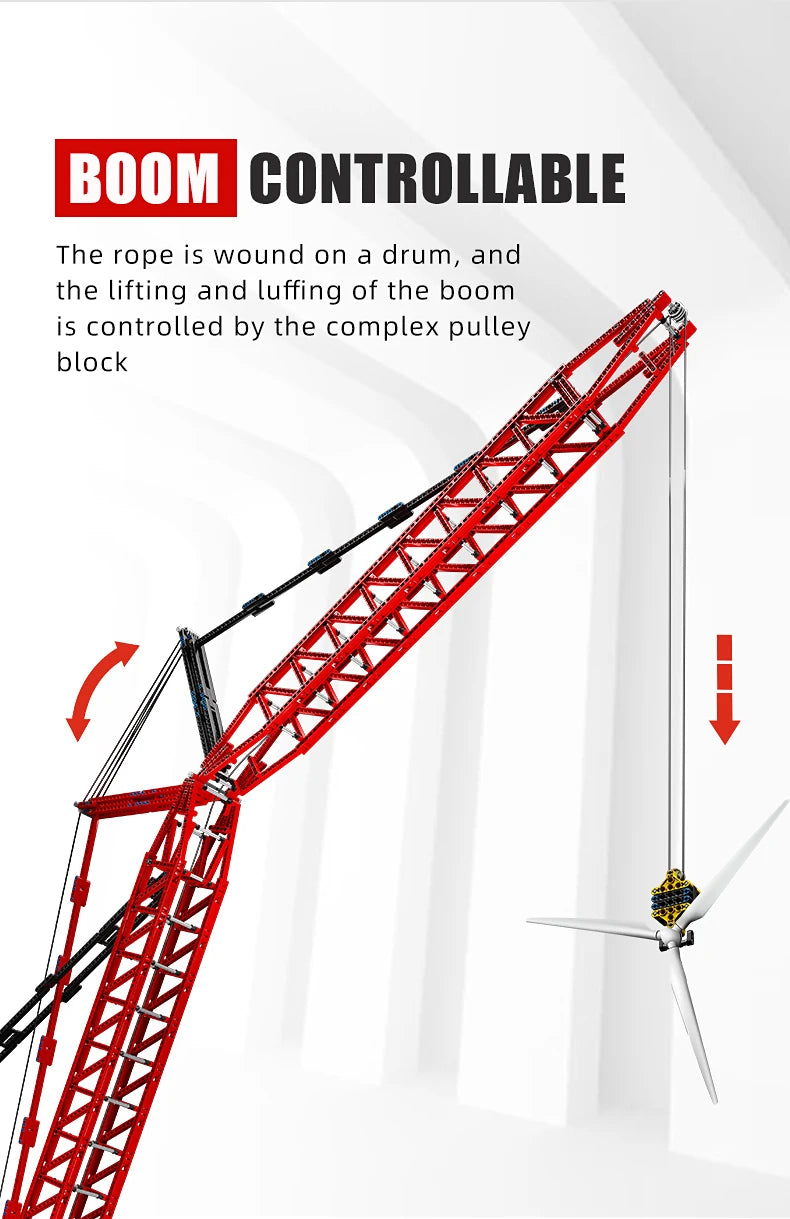 Motorized Crawler Crane Liebherr