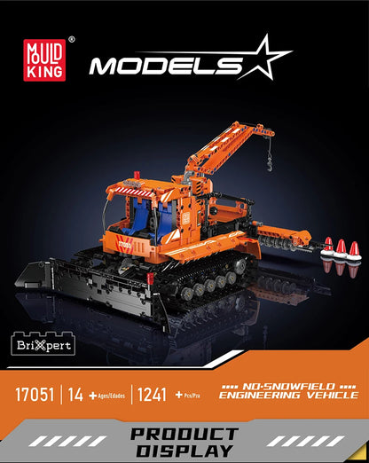 Technical Engineering Snowfield Vehicle Remote