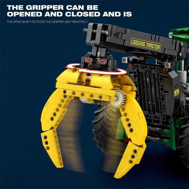 Tractor Compatible with Lego Assembly Model High-Difficulty