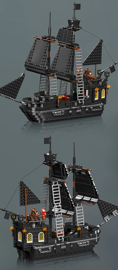 The Black Pearl Pirate Ship Building Block