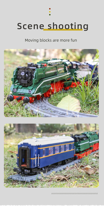 German Express Steam Locomotive Kit RC Electric Train