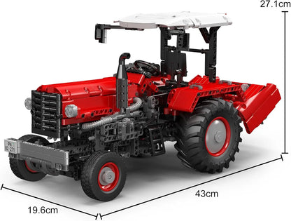 3 in 1 Agricultural Tractor Remote Control(Harvester, Disc Harrow, Plow Truck)