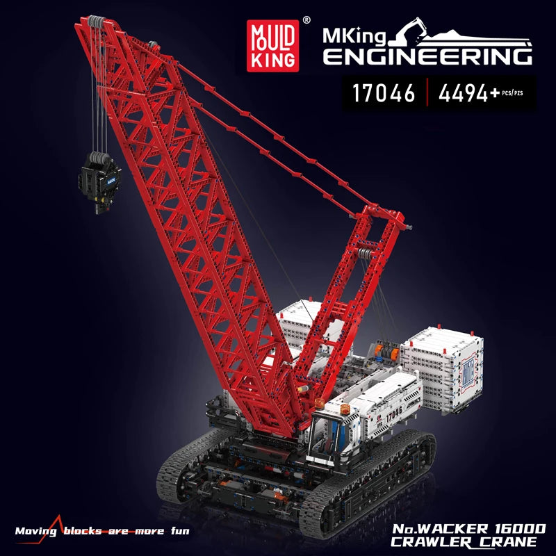 Crawer Crane Building Block Assembly