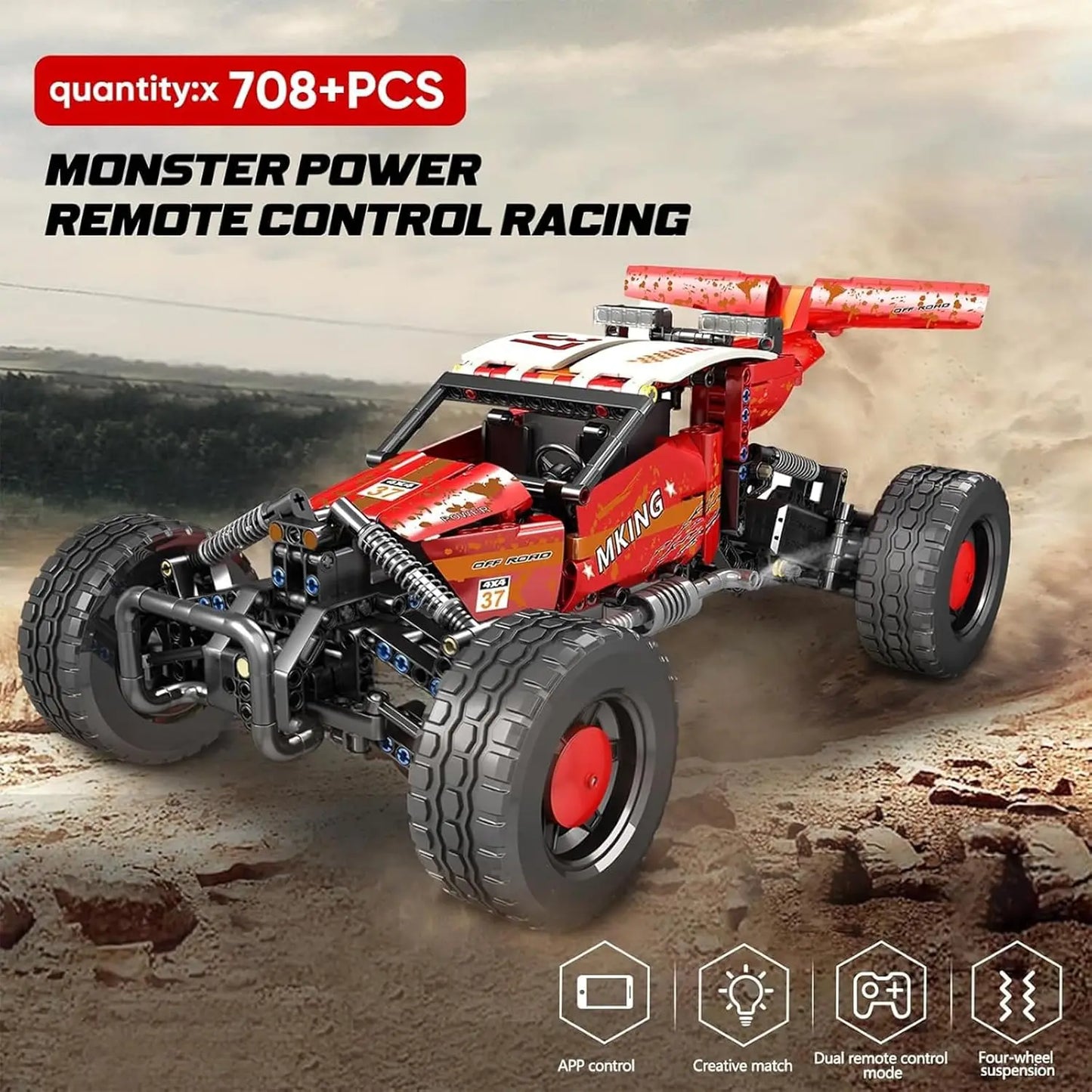 Hurricane Buggy Off-Road Truck RC Blocks