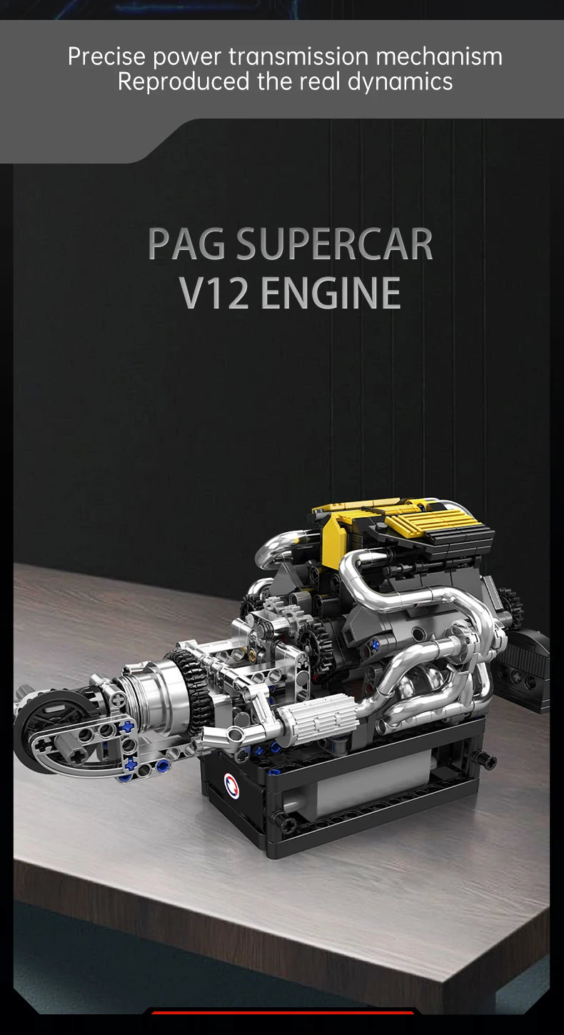 Technical Car Engine Toys