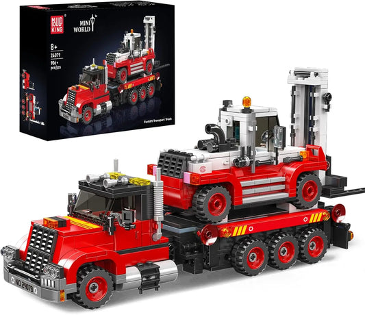 City Transporter and Forklift Truck Model
