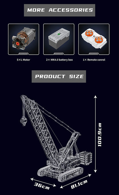 Crawer Crane Building Block Assembly