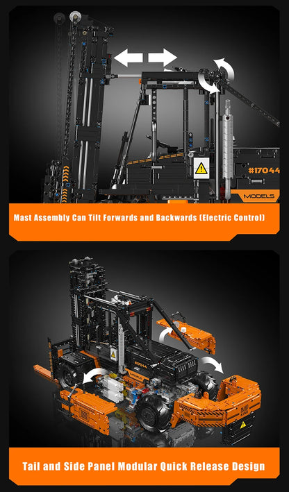Heavy Duty Forklift Truck App-Controlled