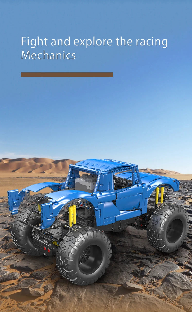 Off-Road Buggy Bigfoot Climbing Car Model