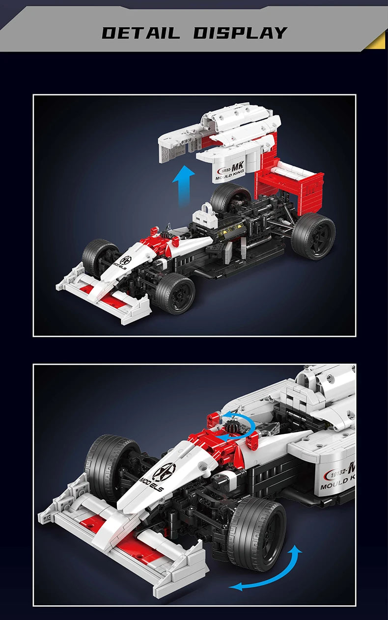 Sport Racing Car Building Blocks Technical Speed Sport Car