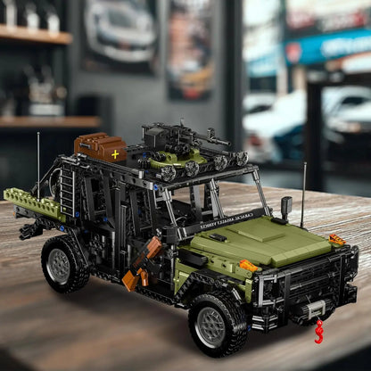 RC Technical Assault Vehicle Military Armored Truck