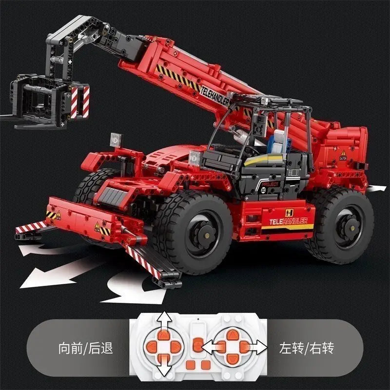 Telescopic Forklift Building Blocks