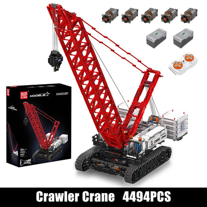 Crawer Crane Building Block Assembly