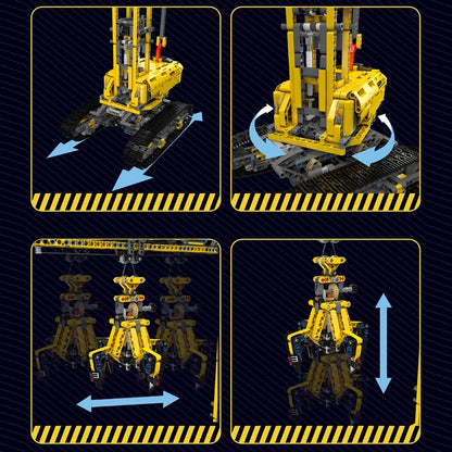 RC Crawler Crane Model Building Block