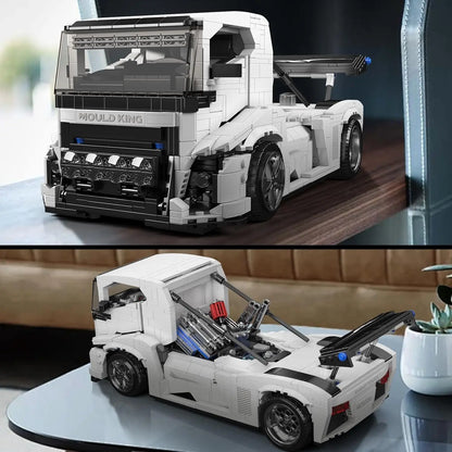 The Knight Truck Building Block Assembly Tractor