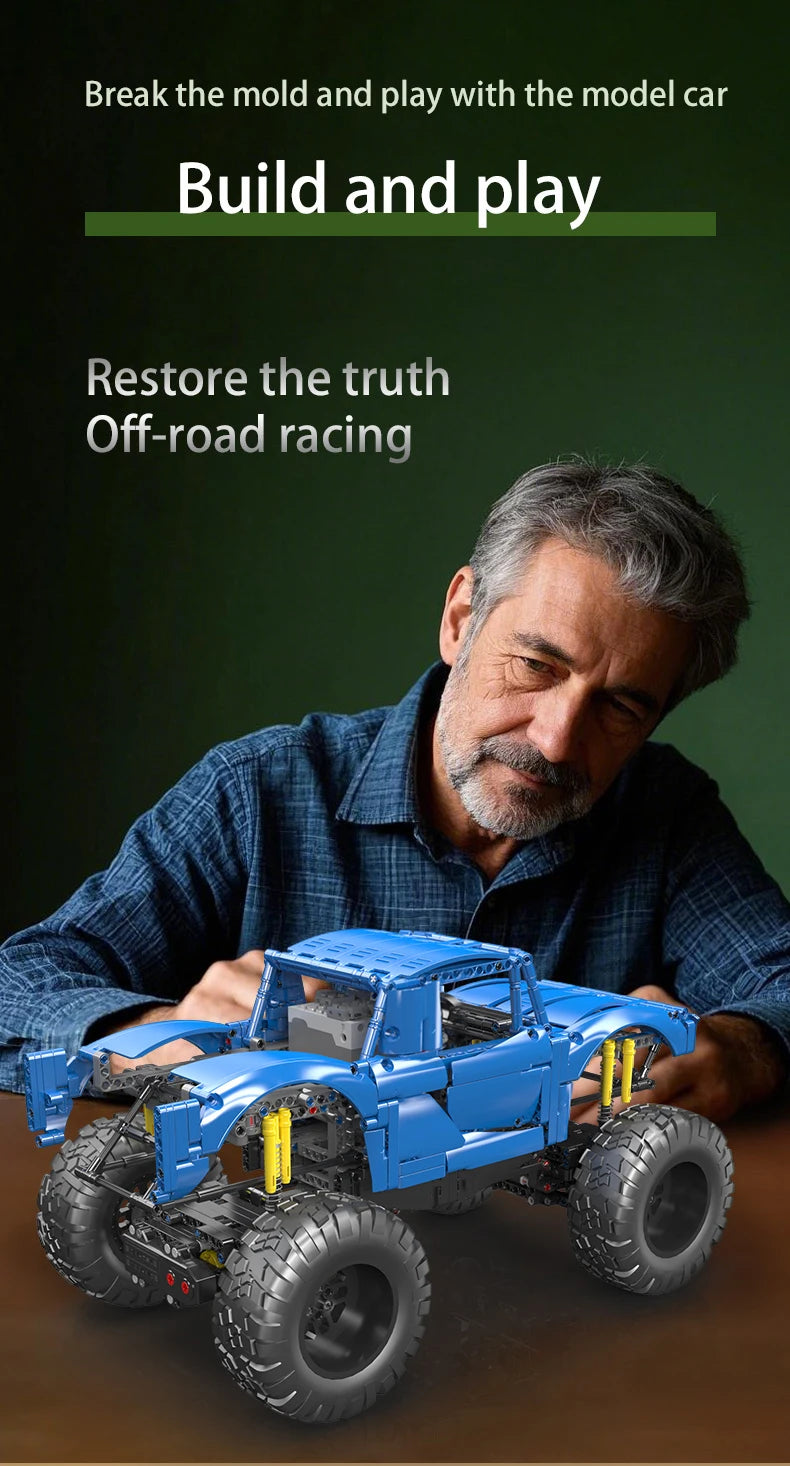 Off-Road Buggy Bigfoot Climbing Car Model